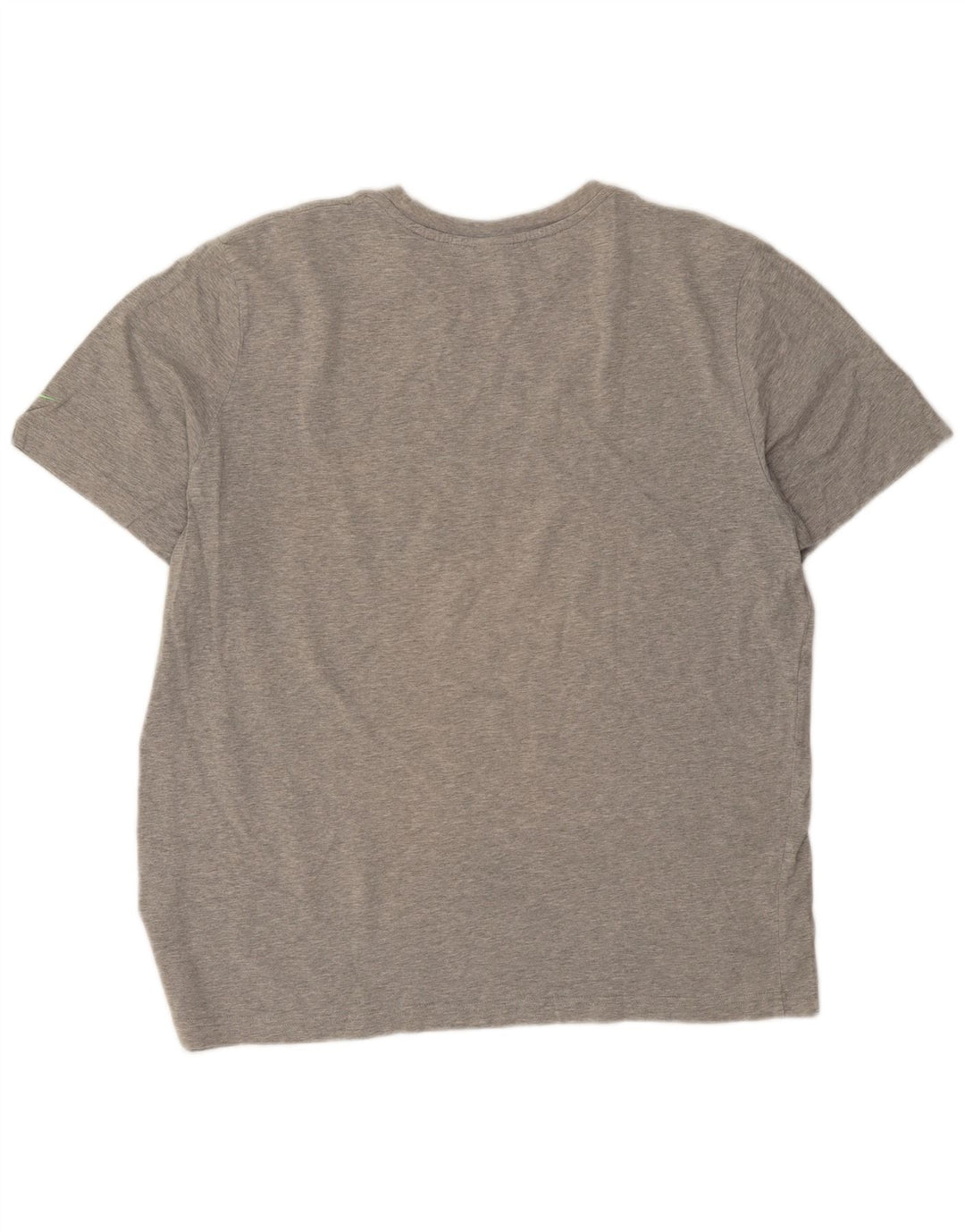 Nike T-shirt graphique pour homme, grand, gris moucheté