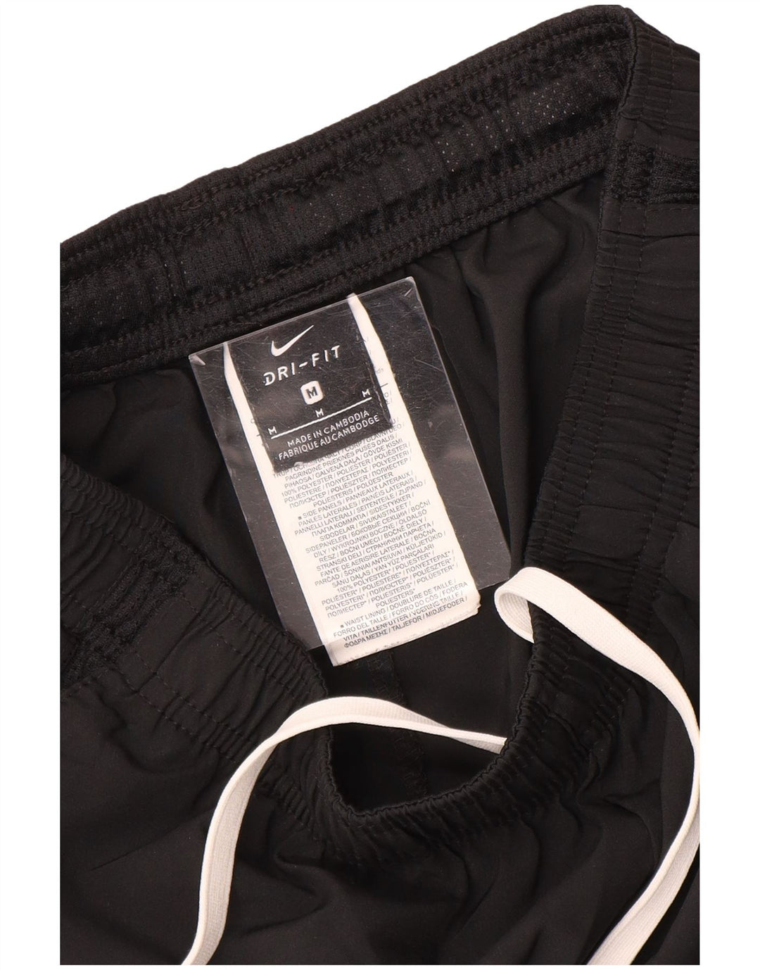 Nike Short de sport Dri Fit pour homme en polyester noir moyen