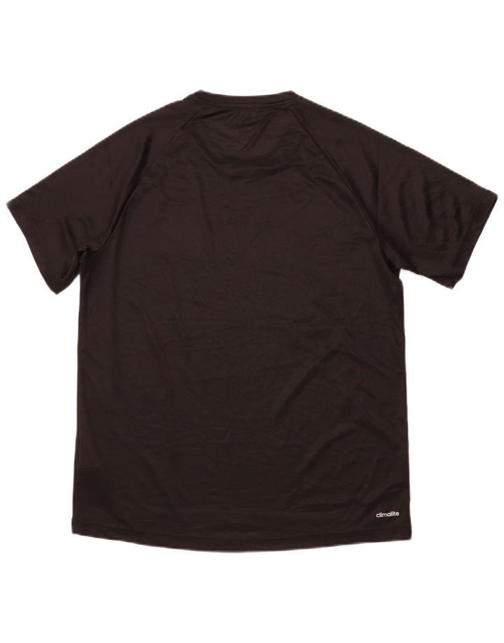 ADIDAS T-Shirt Climalite Homme Noir Moyen Polyester Sports