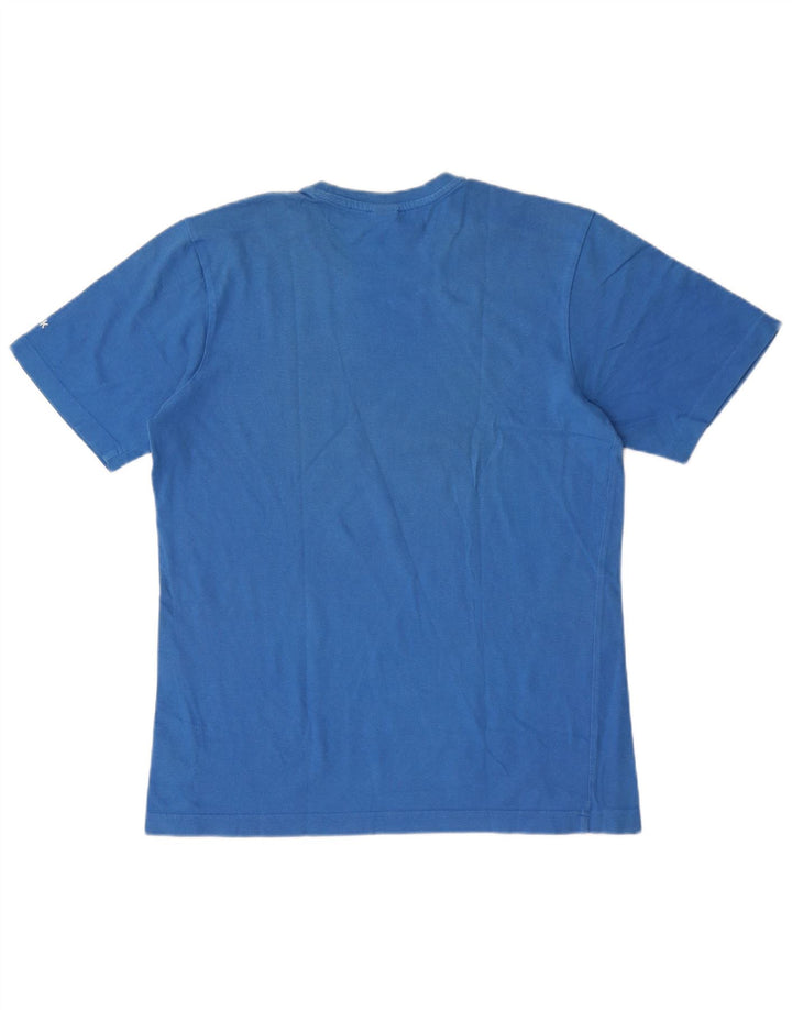 Reebok Tee-Shirt Graphic Homme Bleu Moyen Coton