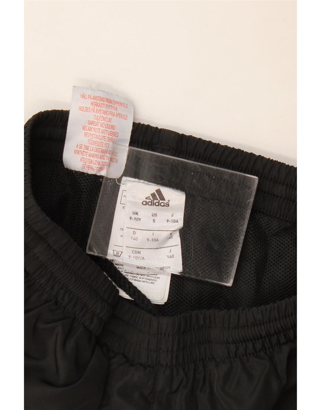 Adidas Pantalon de Survêtement Garçon Joggers 9-10 ans Noir Polyester