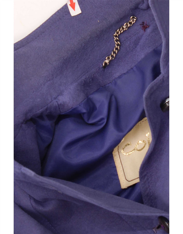 Cojana Manteau en faux suède pour femme UK 12 Violet moyen Polyester