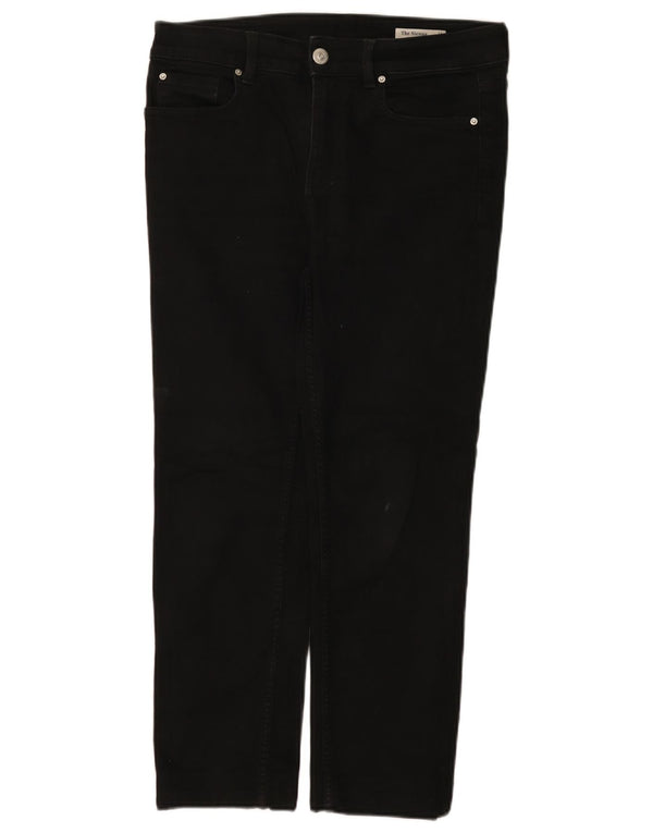 Marks & Spencer Jean court The Sienna pour femme UK 12 Medium W32 L25 Noir