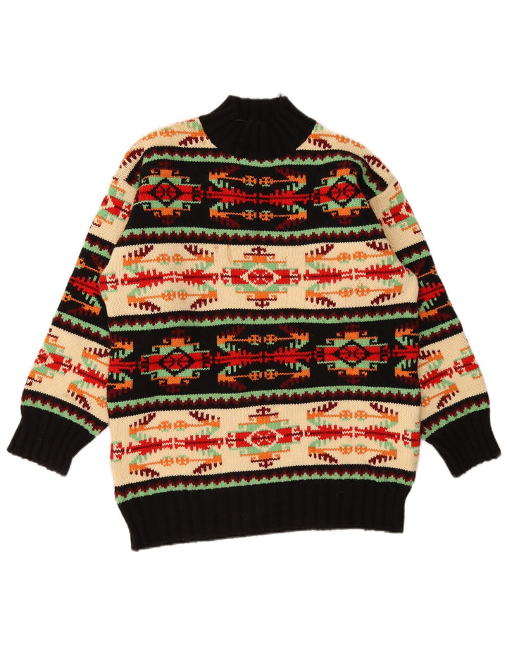 Kookai Pull col roulé pour femme UK 16 Large Multicolore