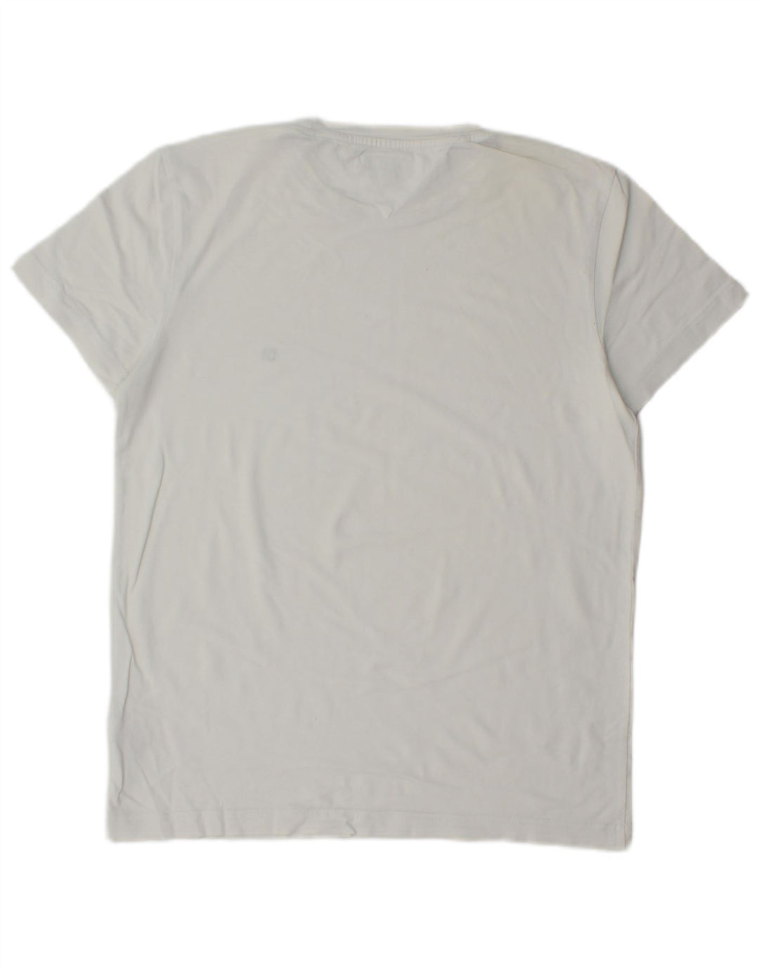 Tommy Hilfiger T-Shirt Homme Blanc Moyen Coton