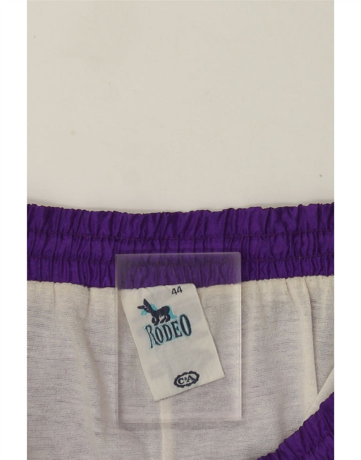 Rodeo Pantalon De Survêtement Femme Joggers IT 44 Violet Moyen Colourblock