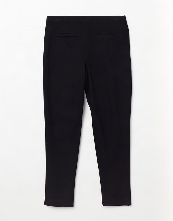 John Lewis Pantalon court slim pour femme UK 12 Medium W30 L25 Bleu marine
