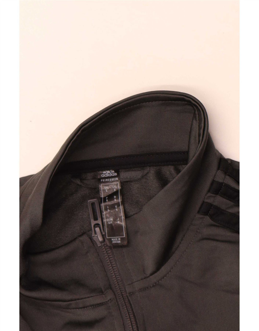 Adidas Veste de survêtement pour homme Petit gris Polyester