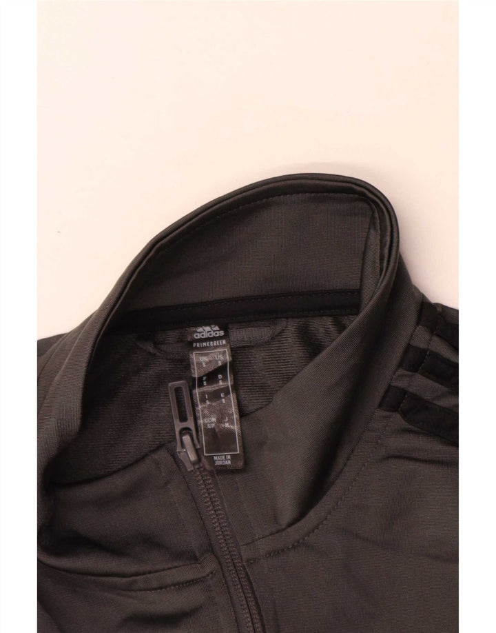 Adidas Veste de survêtement pour homme Petit gris Polyester