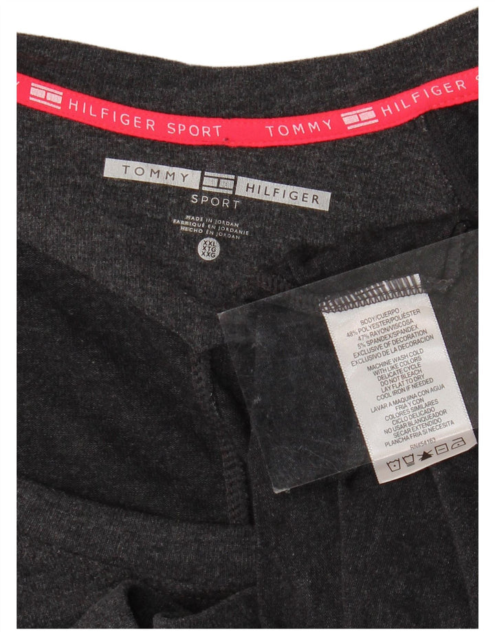 Tommy Hilfiger Haut à manches longues pour femme UK 20 2XL Gris Polyester