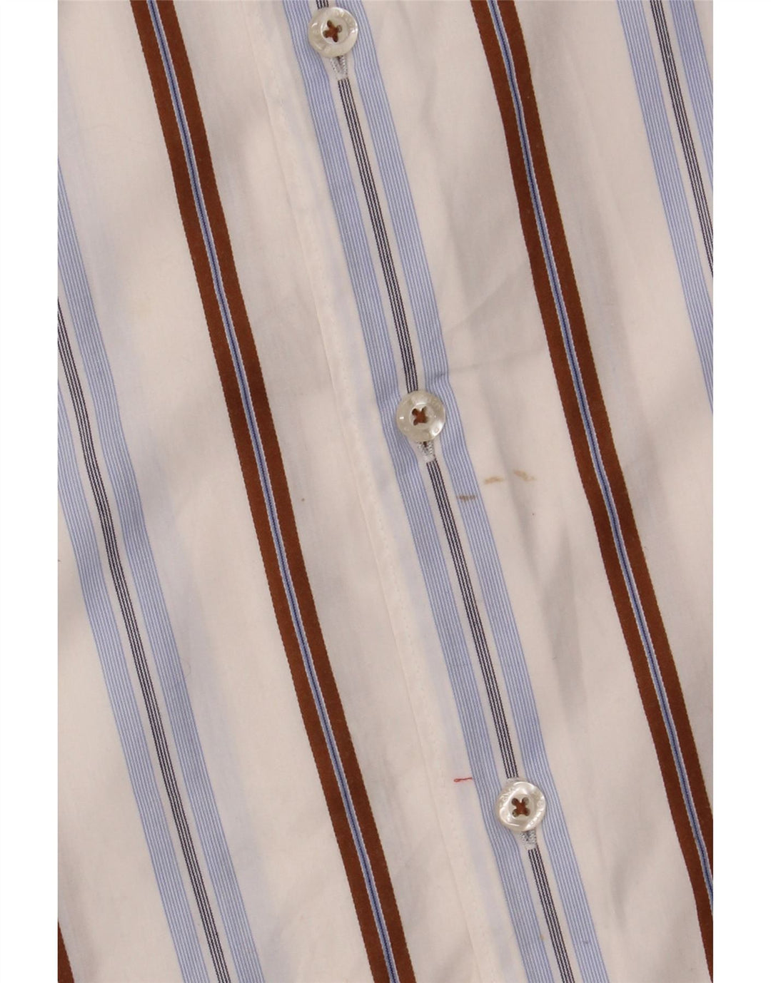 PIERRE CARDIN Chemise Manches Courtes Homme Rayé Moyen Multicolore