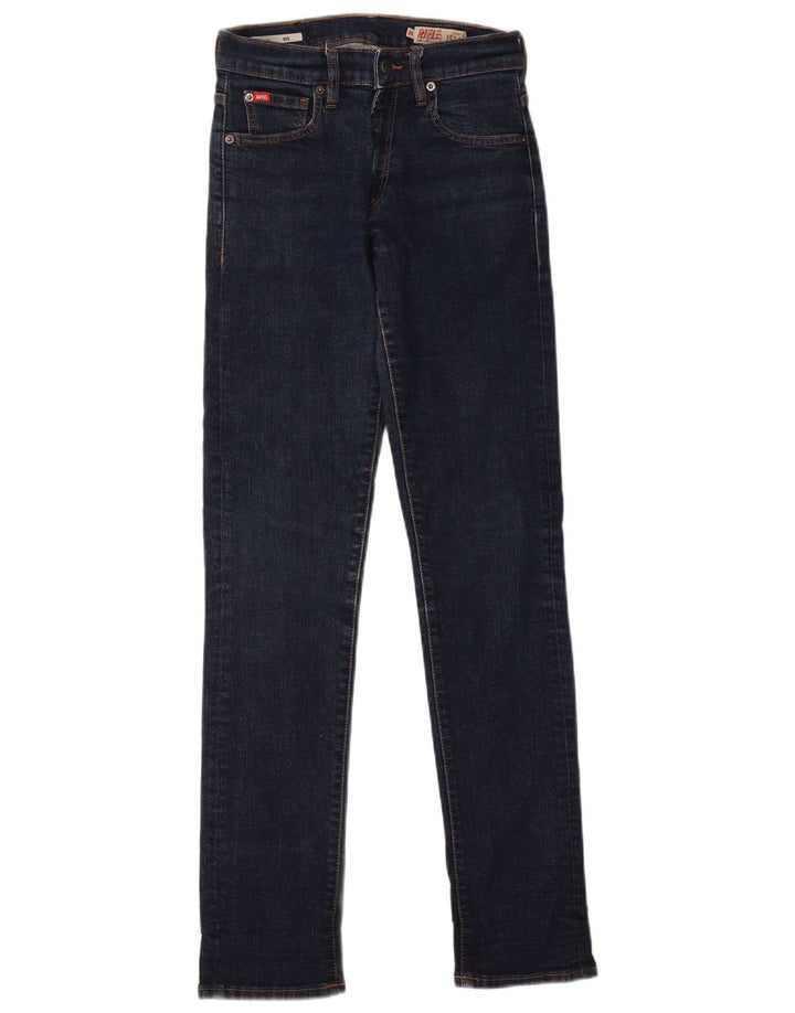 Jean Slim Femme Rifle W28 L32 Bleu Marine Coton