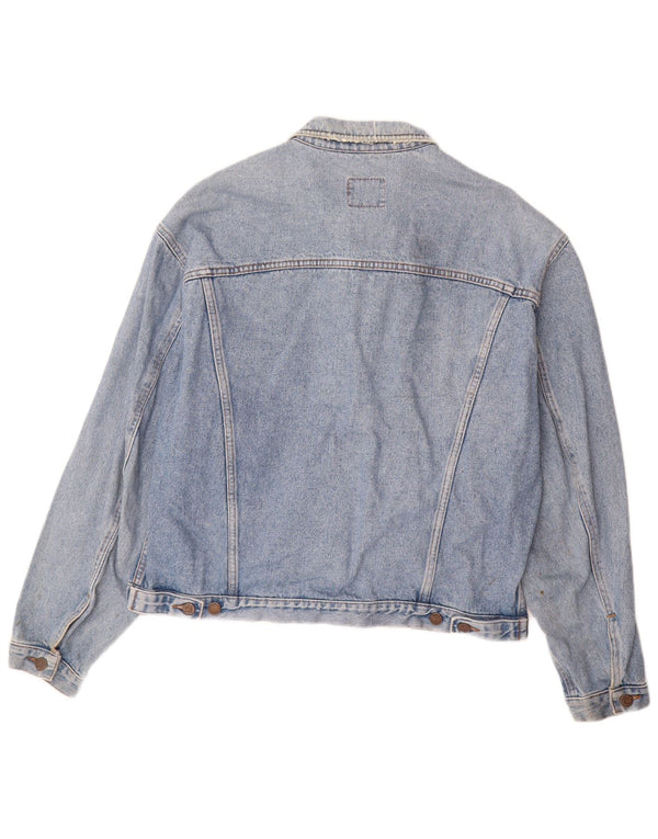 BENETTON Veste en Jean Homme IT 52 XL Bleu Coton