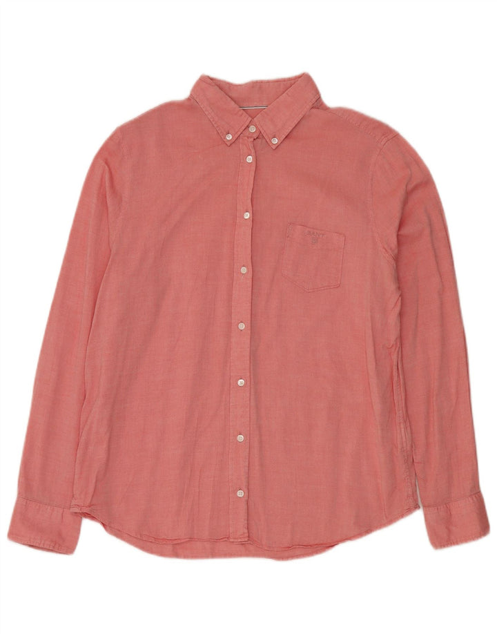 GANT Chemise Homme UK 18 XL Rose Coton