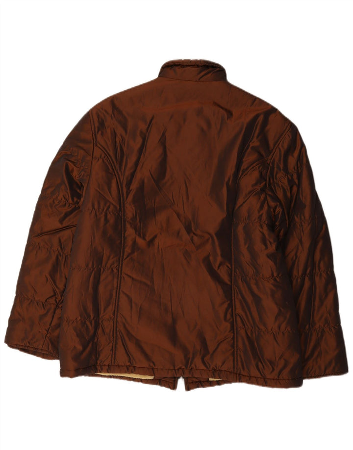 Brums Veste matelassée Femme IT 42 Marron Moyen Polyamide