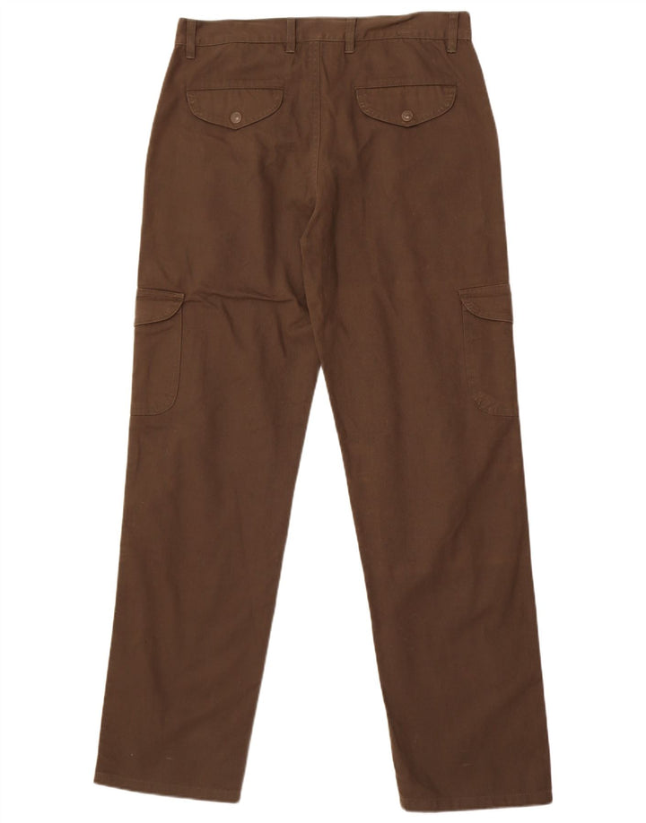 Pantalon Cargo Droit Homme Vintage W34 L33 Marron