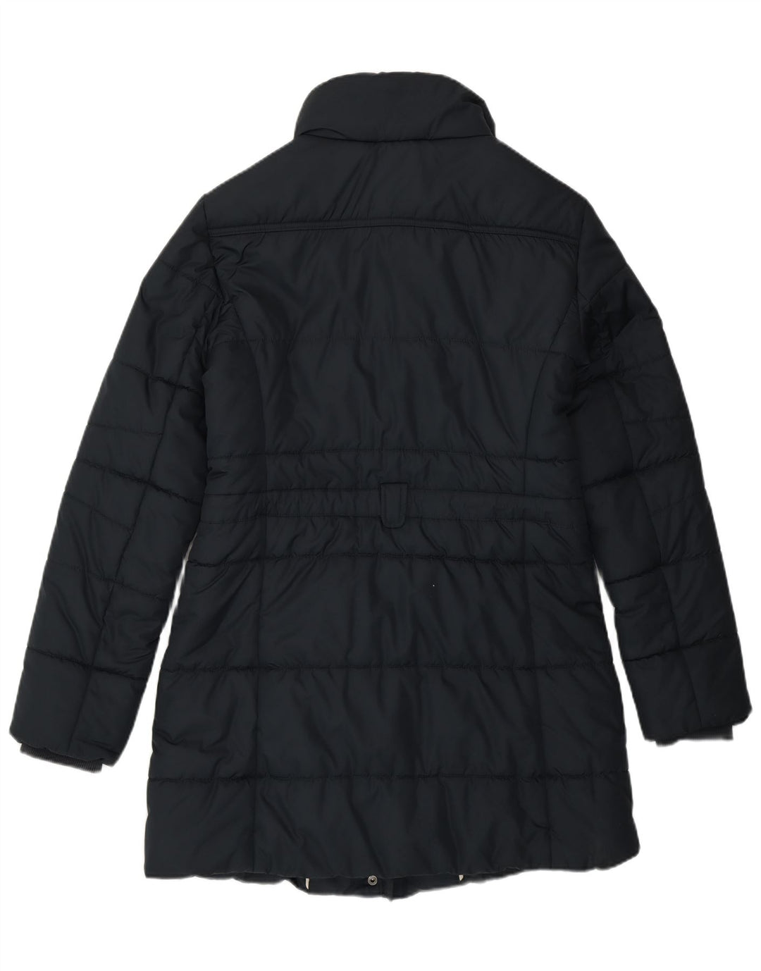 Esprit Manteau Rembourré Femme UK 14 Large Bleu Marine Polyester