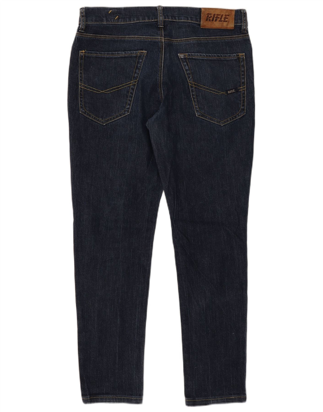 Jeans Slim Homme Rifle W33 L29 Bleu Marine Coton