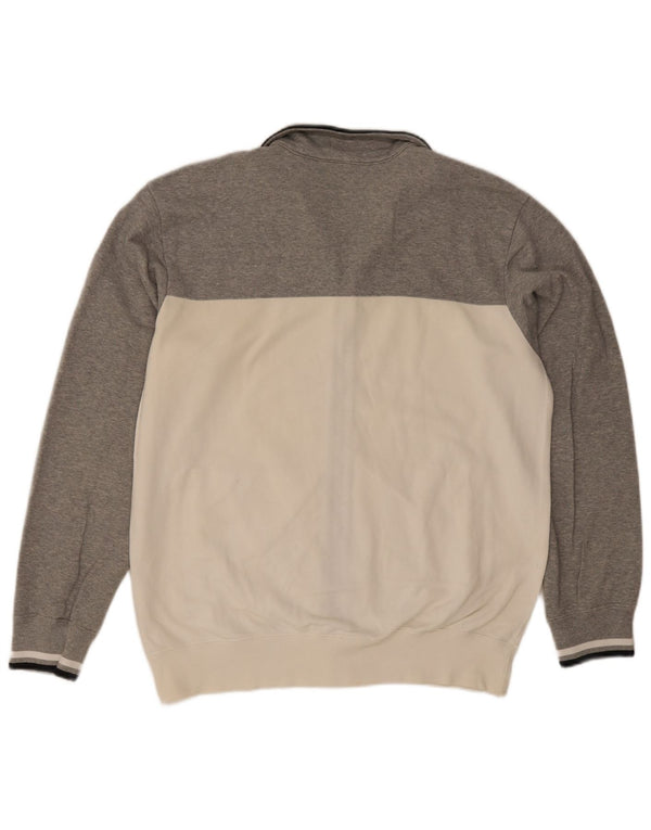 Champion Veste de Survêtement Homme XL Gris Colorblock Coton
