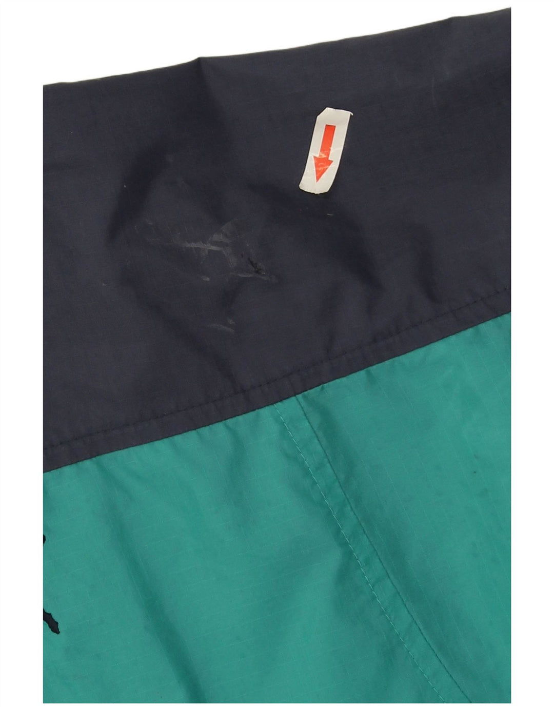 Puma Veste de pluie pour homme UK 36 Small Turquoise Colourblock Nylon