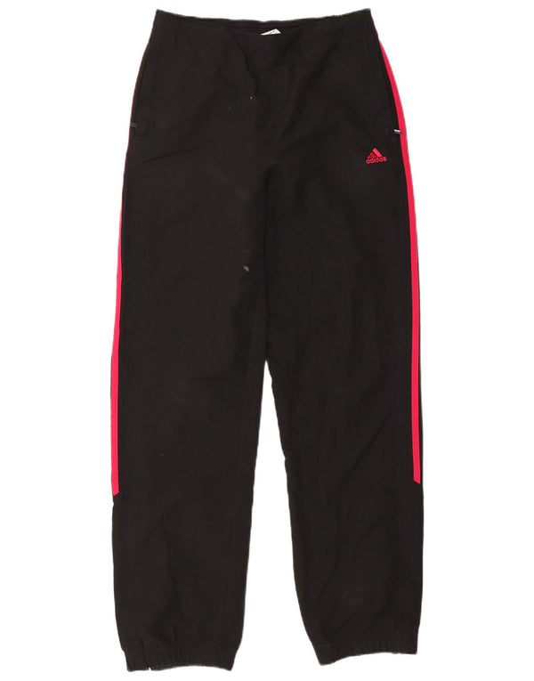 Adidas Pantalon de survêtement pour femme Joggers UK 10 Petit Noir Polyester