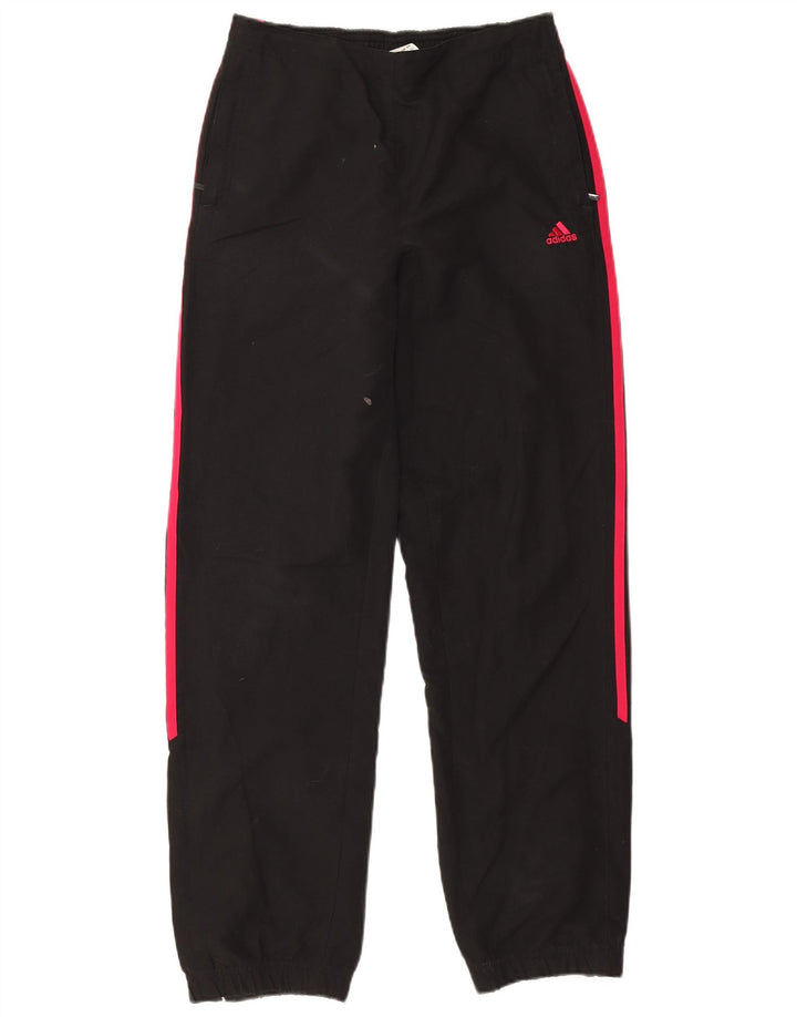 Adidas Pantalon de survêtement pour femme Joggers UK 10 Petit Noir Polyester