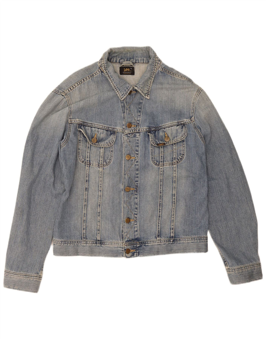 Lee Veste en Jean Homme UK 42 XL Bleu Coton