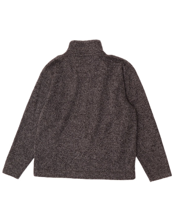 Marks & Spencer Veste de survêtement pour homme en acrylique moucheté noir moyen