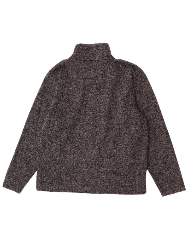 Marks & Spencer Veste de survêtement pour homme en acrylique moucheté noir moyen