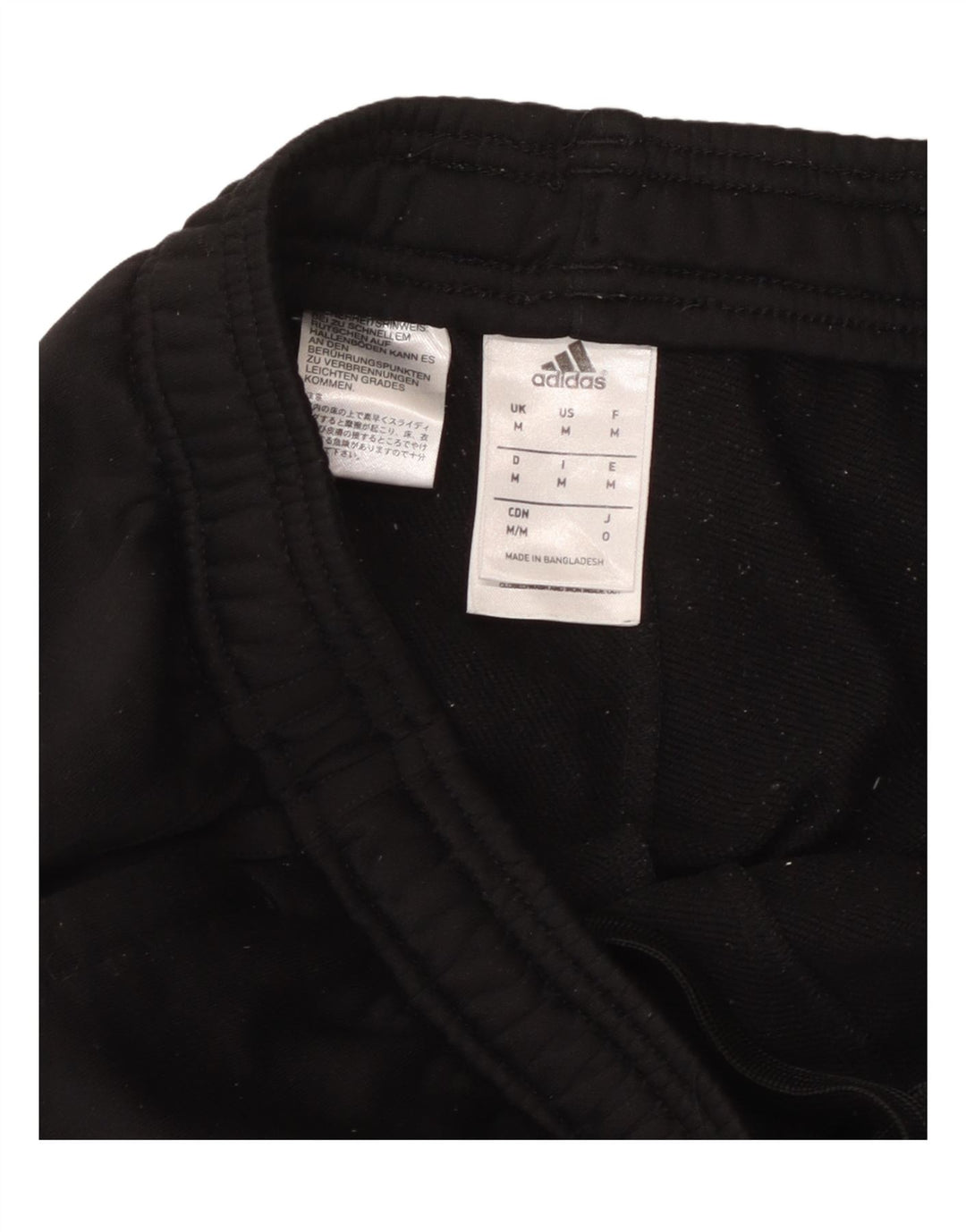 ADIDAS Pantalon de survêtement homme noir moyen polyester