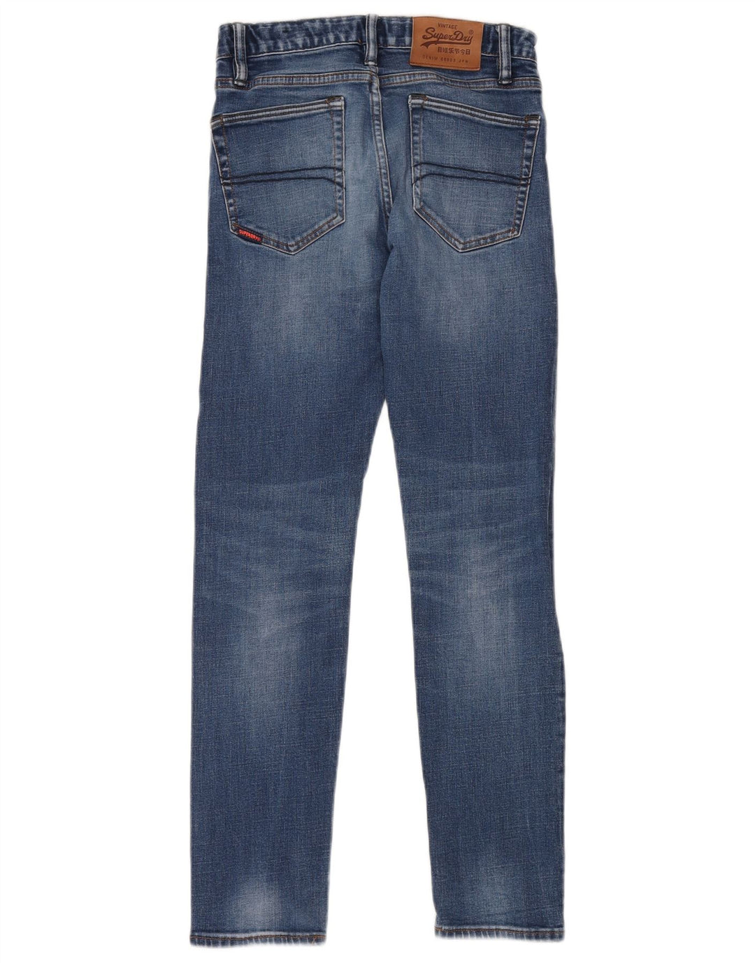 Superdry Jean Skinny W28 L32 Femme Bleu
