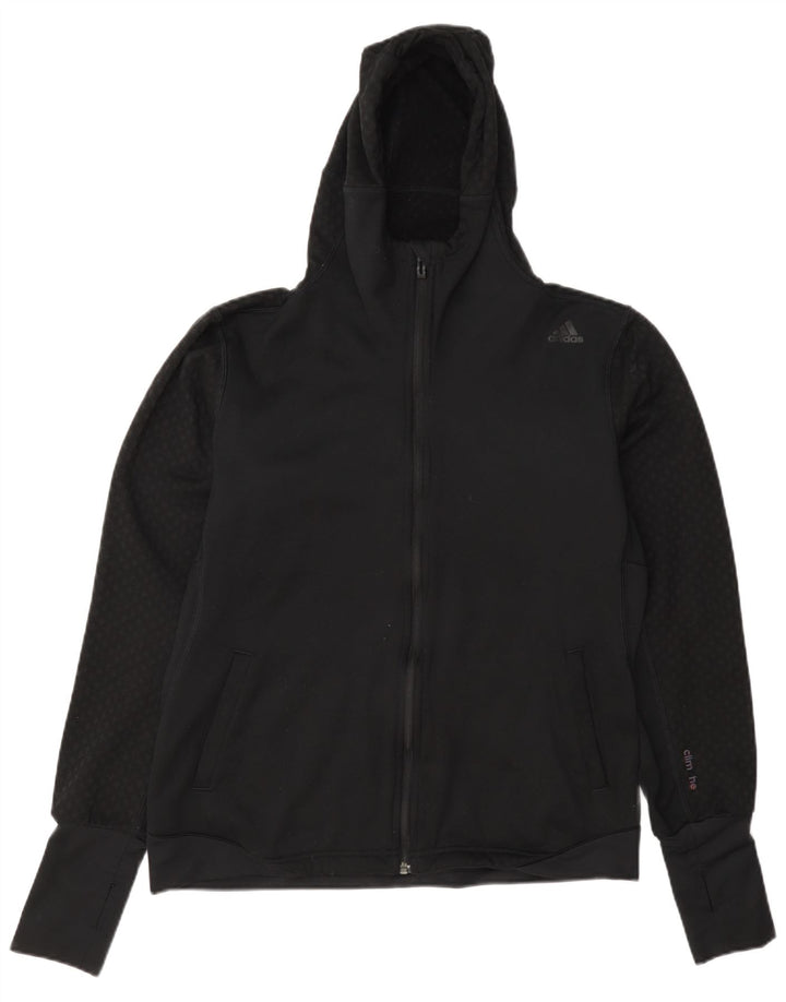 Adidas Climashell Zip Sweat à capuche pour femme UK 12/14 Noir moyen