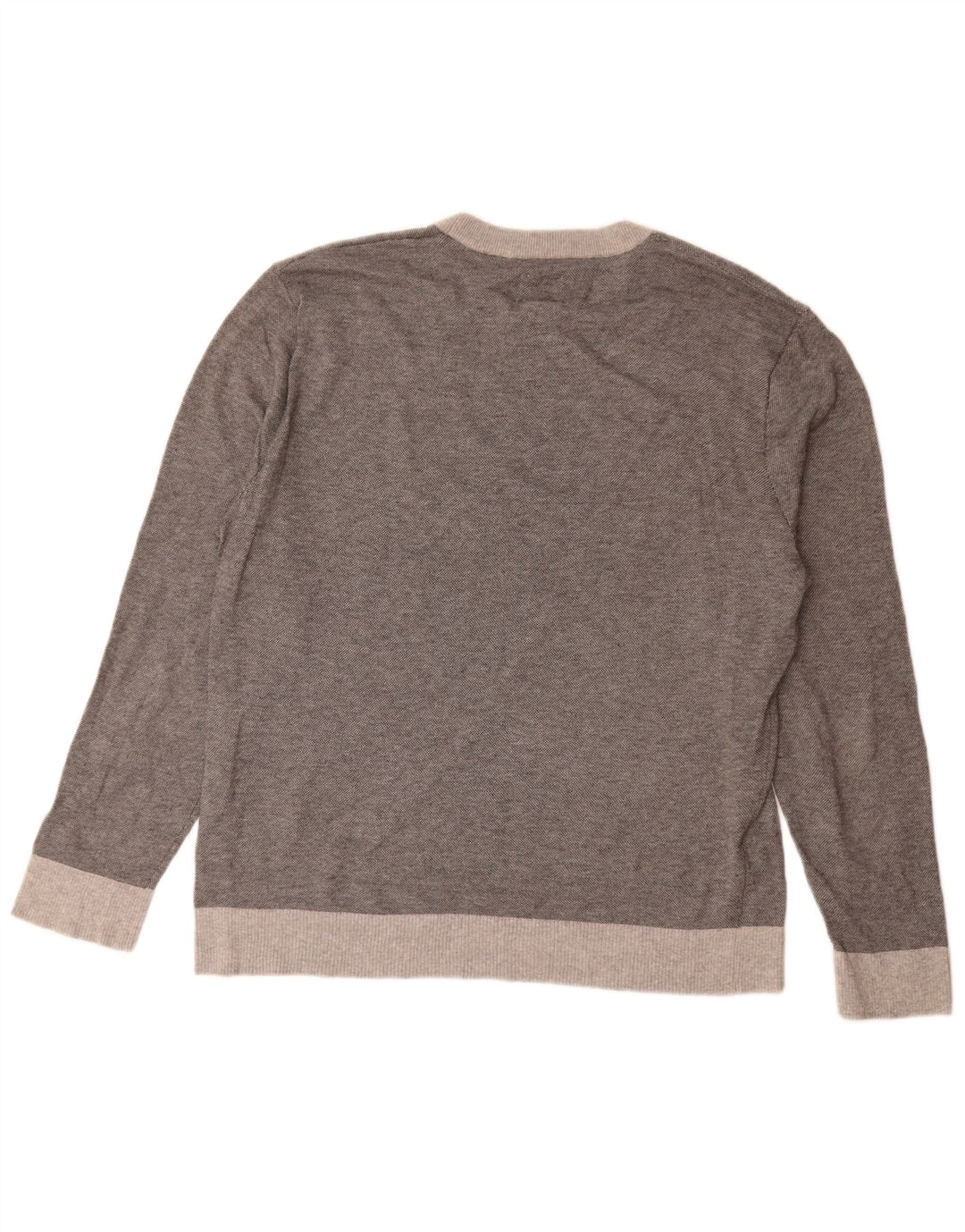 Dockers Pull à col rond pour homme, grand gris moucheté