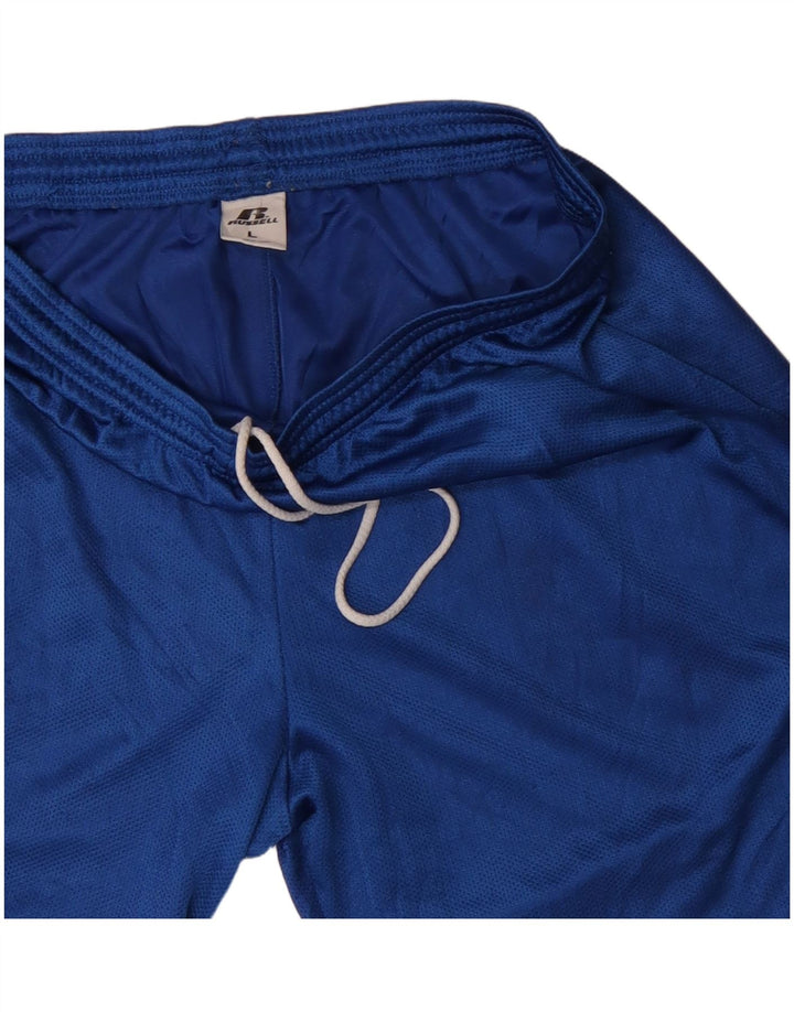 RUSSELL ATHLETIC Short de Sport pour Homme Grand Bleu Polyester