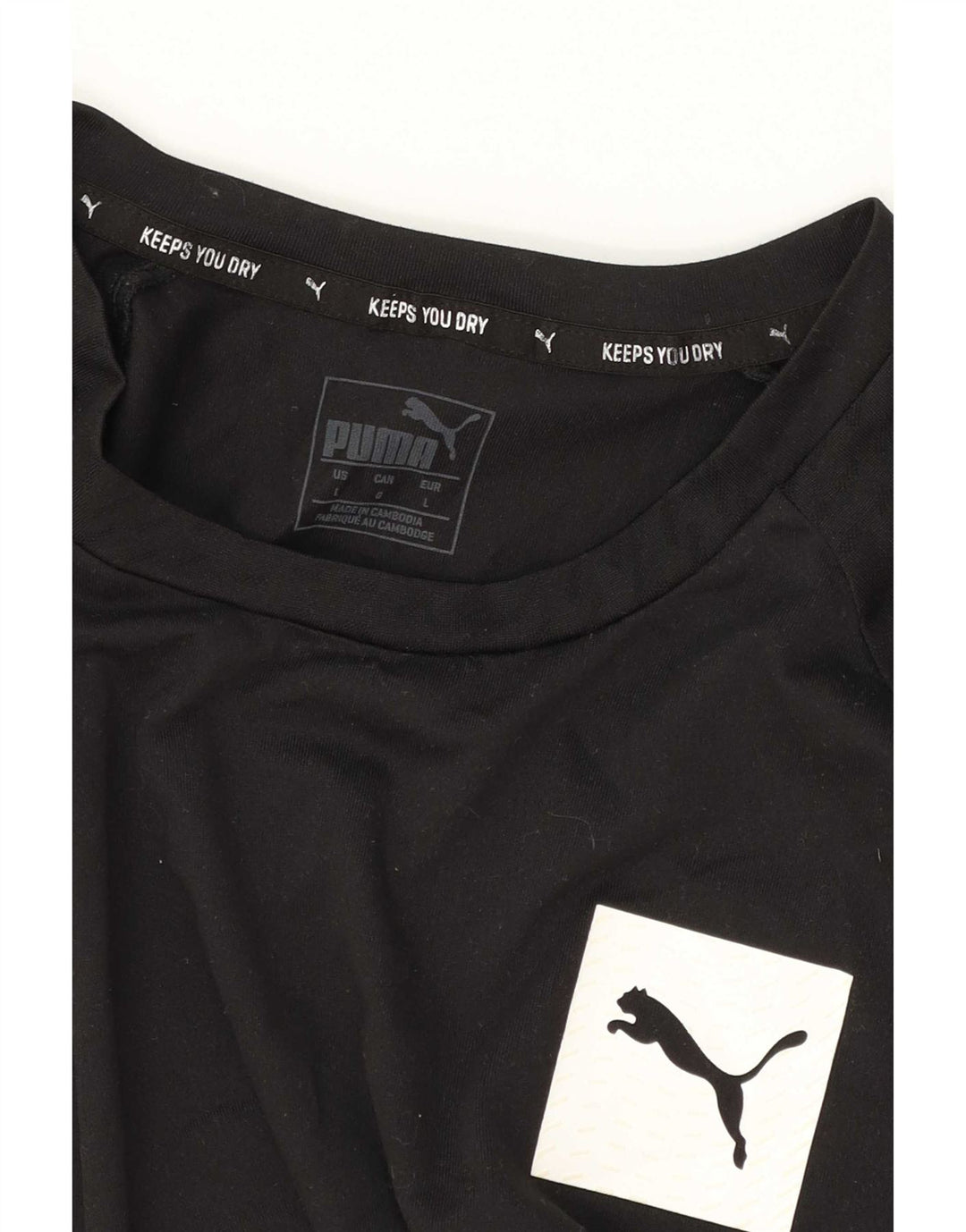 Puma T-Shirt Homme Noir Taille L