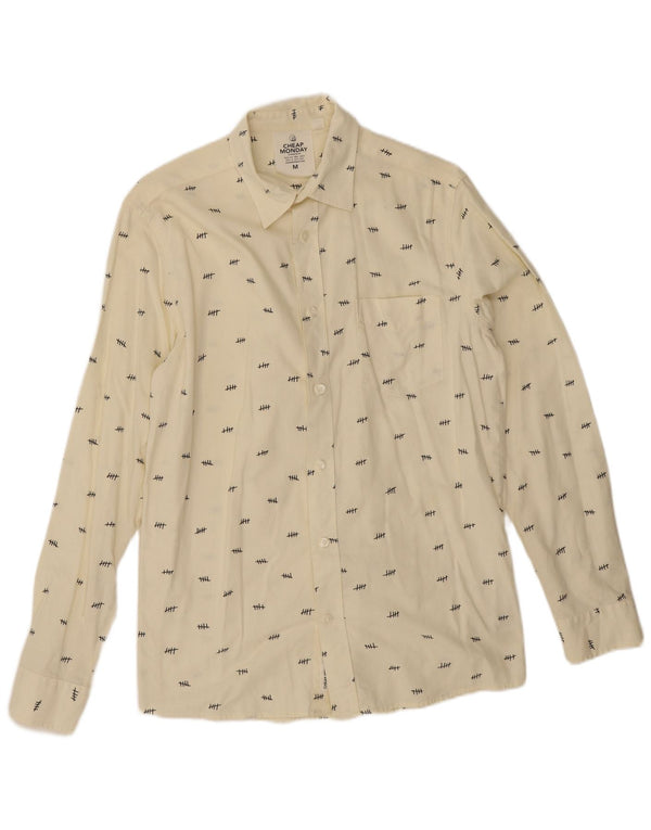 Cheap Monday Chemise Homme Blanc Cassé Moyen Coton