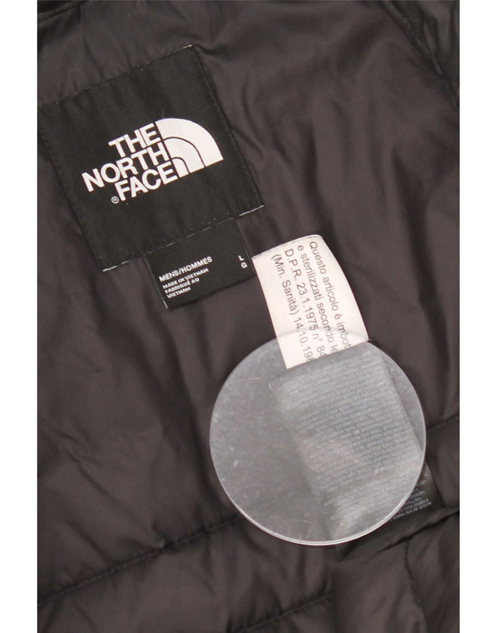 The North Face Veste rembourrée pour homme UK 40 Large Noir Polyester