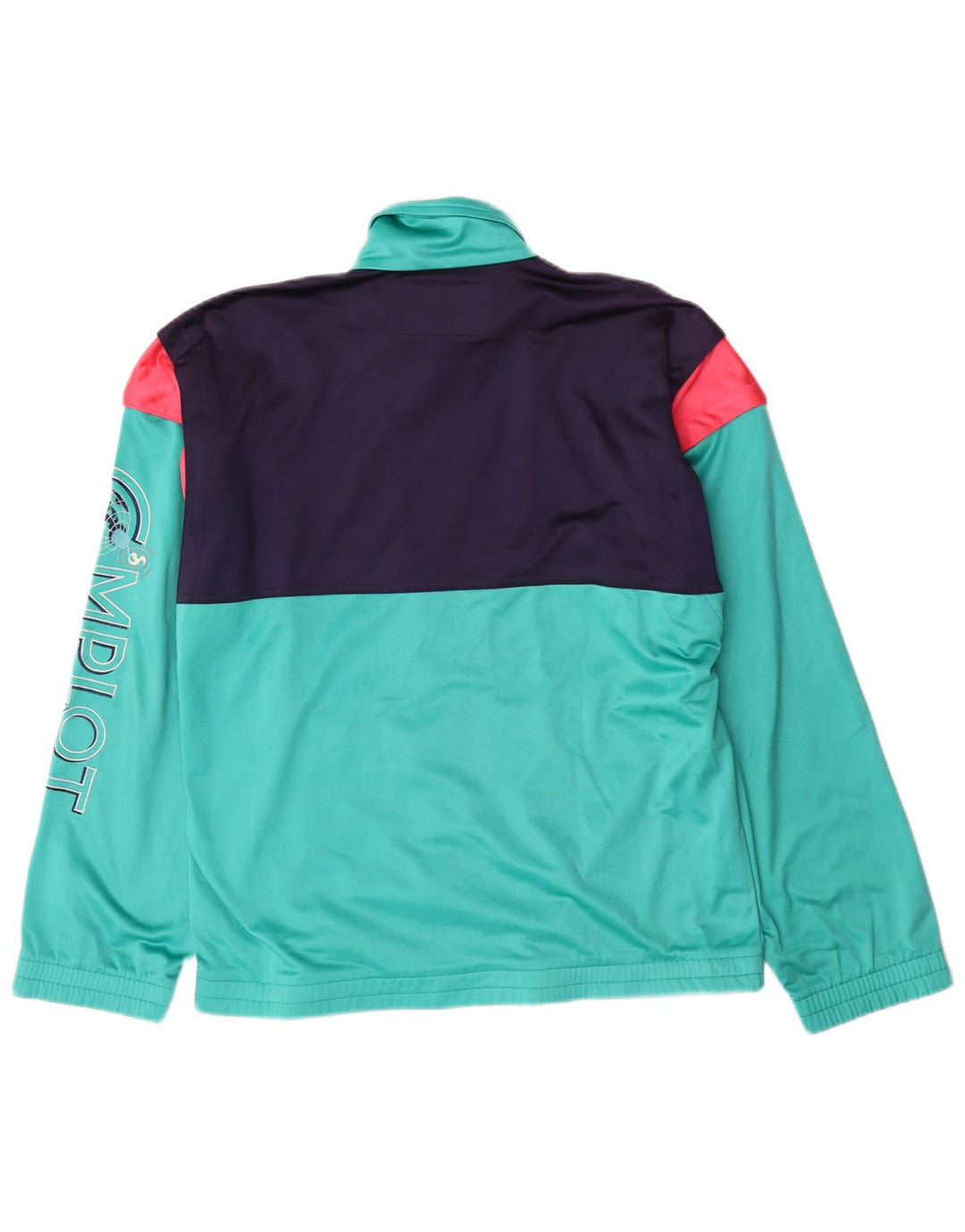 DIADORA Veste de survêtement pour homme UK 40 Medium Turquoise Colourblock