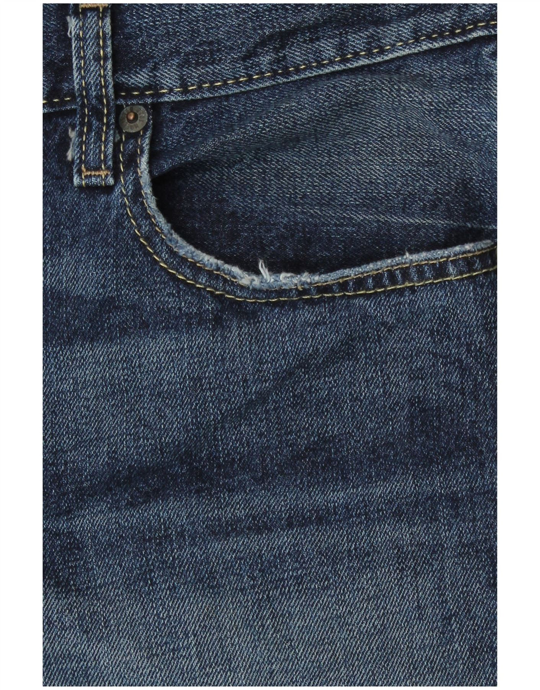 Hollister Jean Bootcut Homme W38 L30 Bleu Marine Coton
