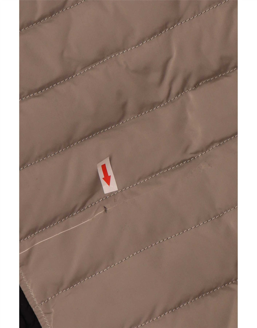 Amerigo Vespucci Veste rembourrée pour homme UK 40 Large Gris Colorblock Polyamide