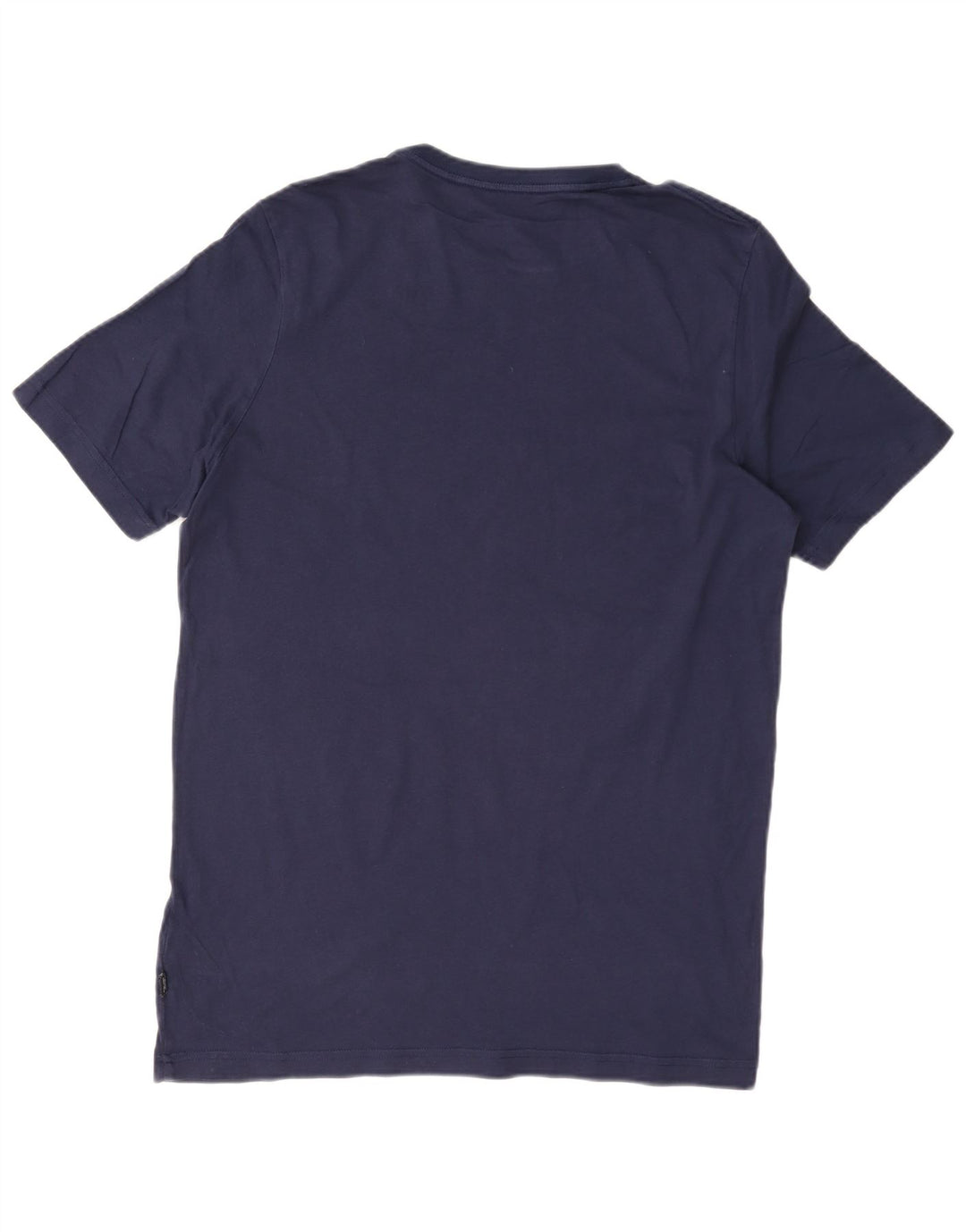 Puma T-Shirt Graphique Homme Bleu Marine Moyen Coton