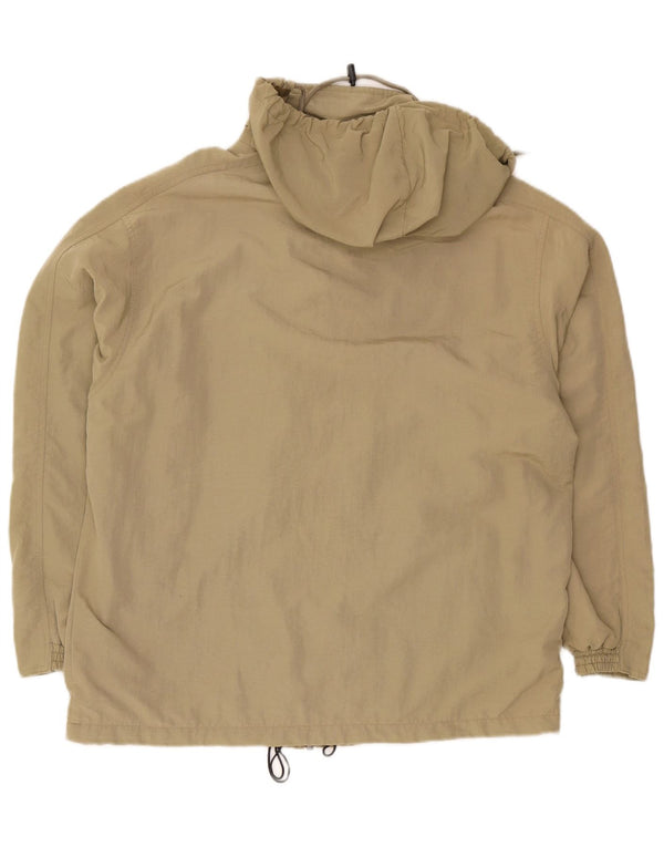 Diadora Veste de pluie à capuche coupe ample pour homme UK 36 Small Kaki Sports