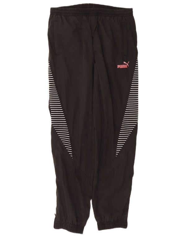 Puma Pantalon de Survêtement Joggers Homme Noir Rayé Polyester