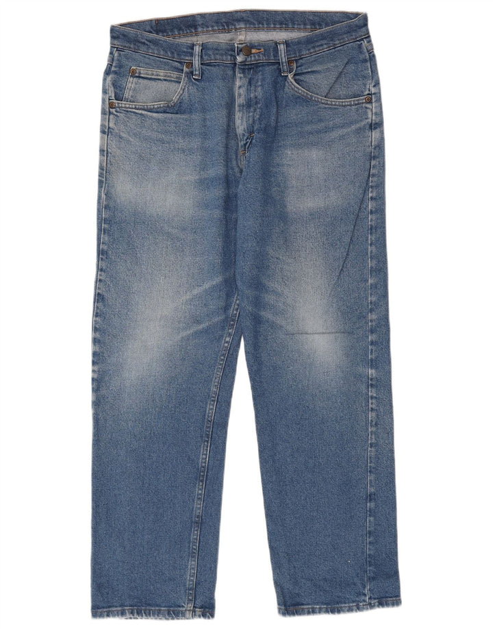 Wrangler Jean droit homme W33 L30 bleu coton