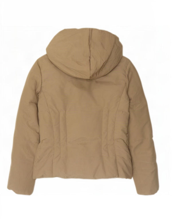 Elisabetta Franchi Veste Rembourrée Femme IT 42 Beige Moyen Polyester