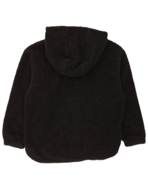 Nike Pull à capuche en polaire Therma-Fit pour femme UK 14 Noir moyen Polyester