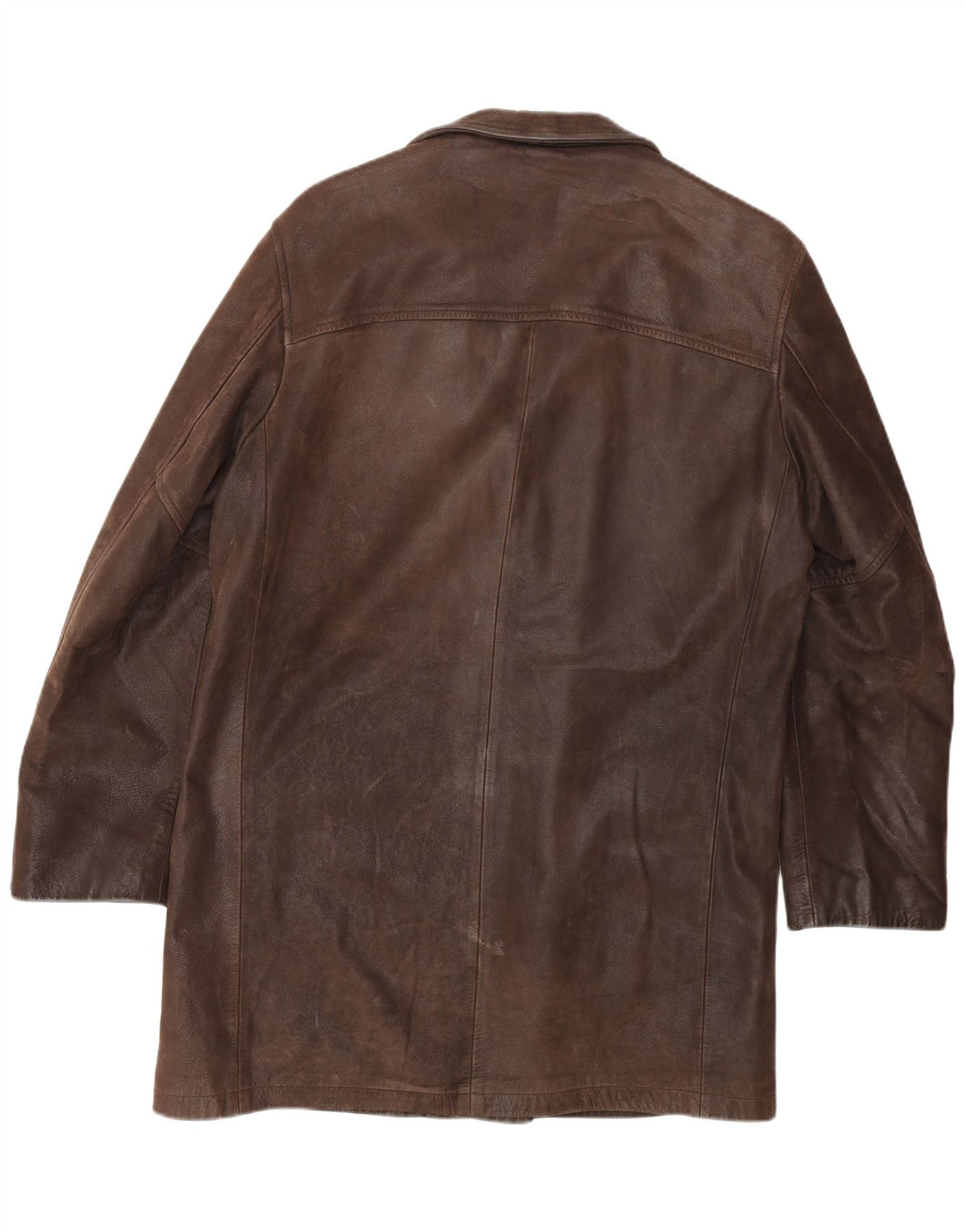 STEWART Veste en cuir pour homme UK 38 Cuir marron moyen