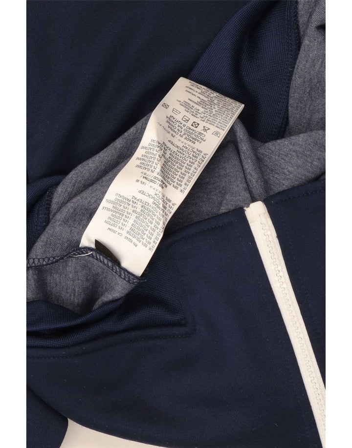 Diesel Veste de survêtement pour homme en polyester color block bleu marine moyen
