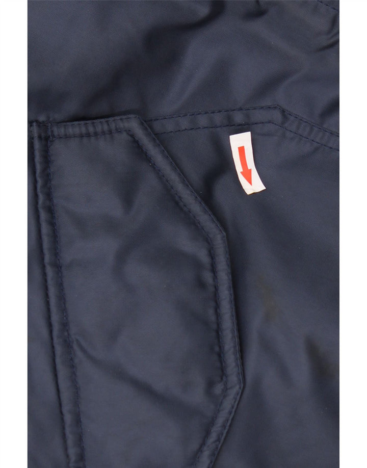 New Roads Blouson Bomber Homme UK 44 2XL Bleu Marine Polyamide