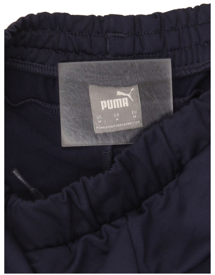 Puma Pantalon de Survêtement Joggers Homme Bleu Marine Moyen Colourblock